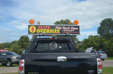 oversize signs for trucks.